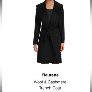 Fleurette Cashmere Blend coat